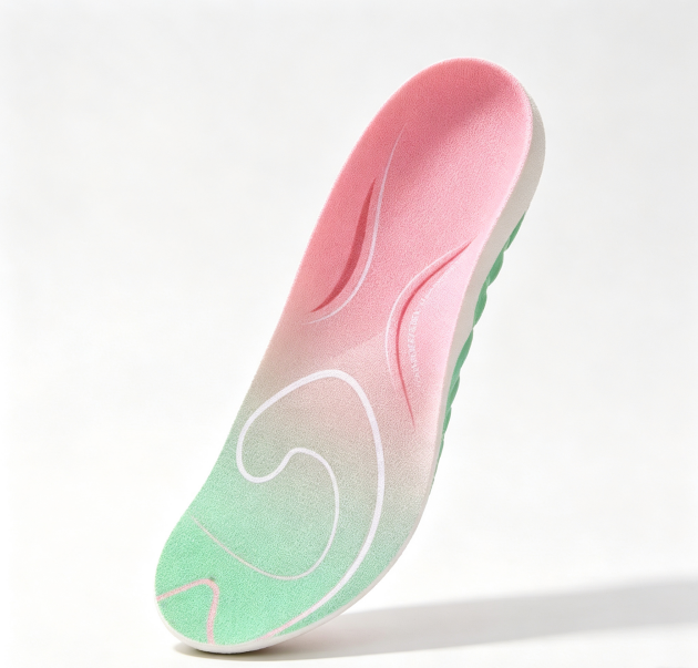 Whale‑Shaped Arch Support Insoles, Shock‑Absorbing Sports Shoe Inserts